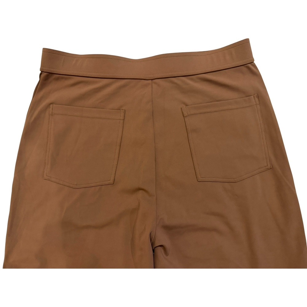 Halara Halo Tek Air Brown Pull On Flat Front size L - Picture 2 of 16